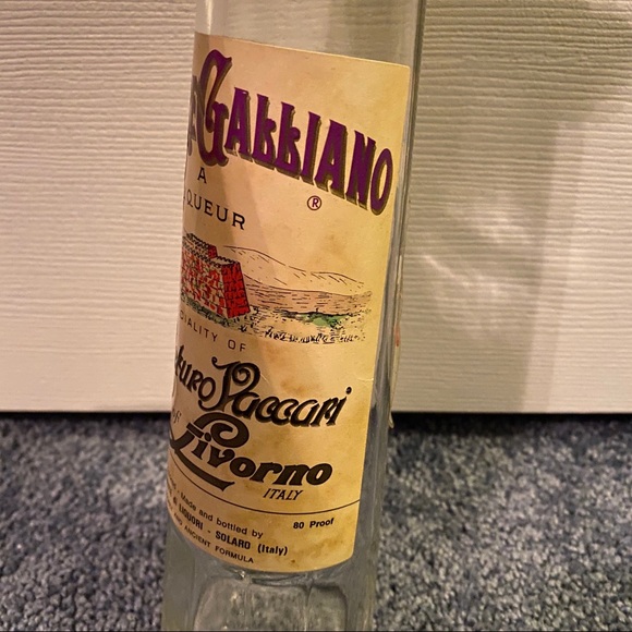 Vintage Liquore Galliano Bottle - Picture 4 of 6